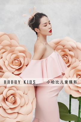 小哈比孕妇摄影作品